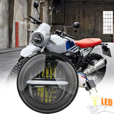 Motorcycle LED Headlight For BMW R1150 R1200 R Nine T 7" Hi-Low Beam Lamp DRL
