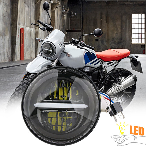 Motorcycle led headlight - headlight, for