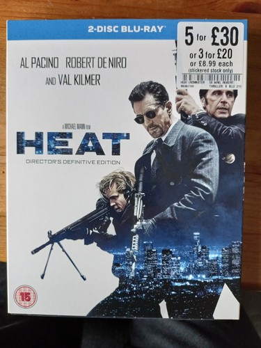Heat blu ray with - with, slipcover