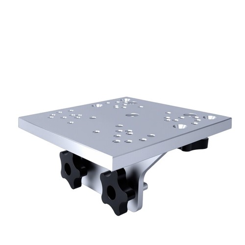 Aluminum downrigger bracket - aluminum,