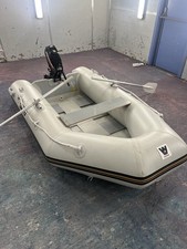  Inflatable dinghy and Outboard ￼Wetline 260 Eco and 3.3 Mercury Outboard Engine