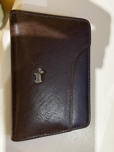 Radley brown leather card - brown,
