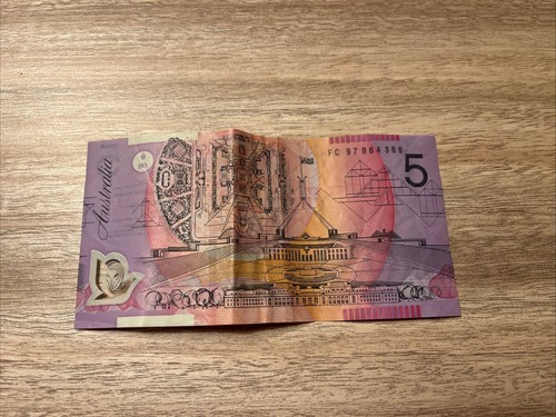 Australian 2013 banknote - australian, $5