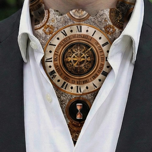 Genuine silk vintage clockwork - genuine,