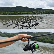 Carp Fishing Rod 3.5lb 30T Carbon 7-Section Travel Rod 3.0m 3.6m 4.2m Casting