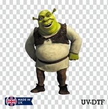 Shrek UV DTF Sticker - Glass
