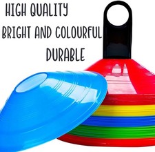 Football Cones Training Marker Sports Markers Disc Soccer Rugby Plastic sets 