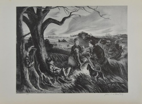 Vintage 1930 art print - vintage,