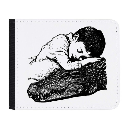 Boy alligator slim wallet - 'boy,