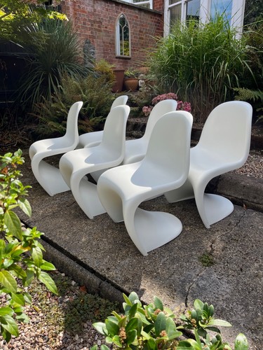 Verner panton chairs set - set, of