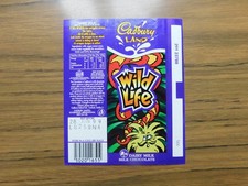  Cadbury Land   Milk Chocolate Wrapper Wildlife Bar 1999  Snake