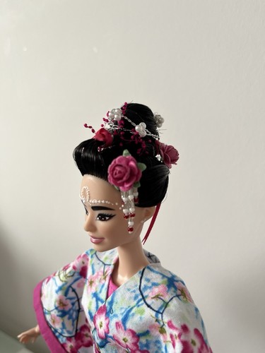 Ooak articulated barbie geisha - barbie,