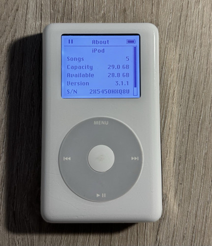 Apple ipod classic 4th - ipod,