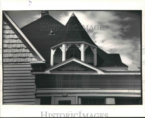 1987 press photo gazebo dormer - press,