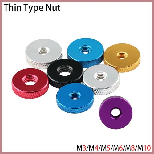 M10 aluminium alloy knurled - m3~m10,
