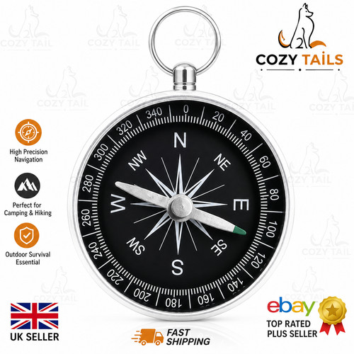 Pocket compass hiking camping - hiking,