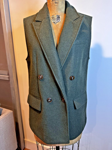 Zara womens jacket vest size - zara,