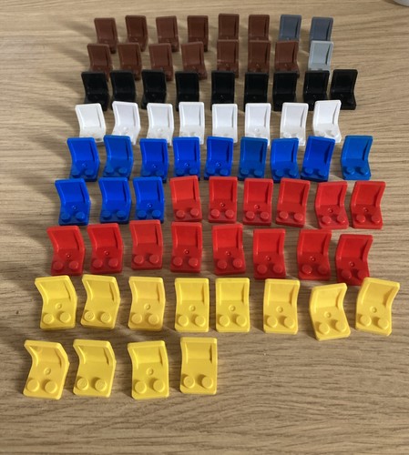 Lego seats mixed colour - x,