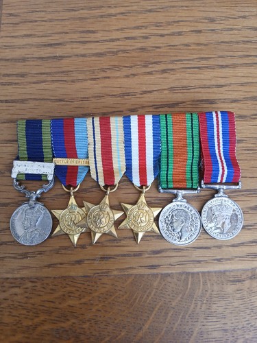 Ww2 mounted miniature medal - ww2,