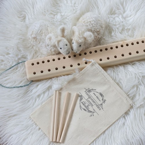 Peg loom row weaving wool - loom,