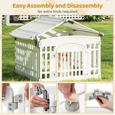 6-Panel 60cm Plastic Dog