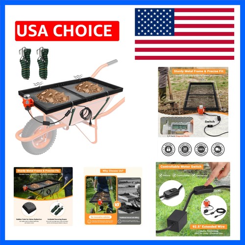 Soil sifter with 30w motor - soil,