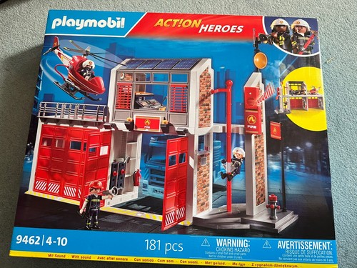 Playmobil 9462 fire - fire, station