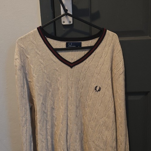 Fred perry men beige cable - fred,