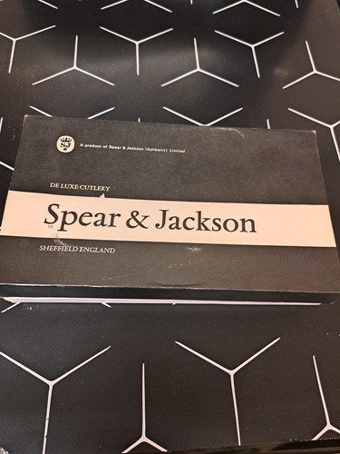 Vintage deluxe spear jackson - &,