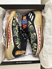 Size 8.5 - adidas Dame 4 x A Bathing Ape Green Camo 2018