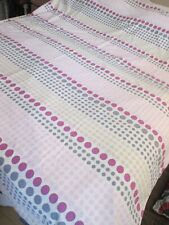 Soho Living polka dot cotton double duvet cover .