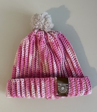 Handmade Crochet Pink & Cream