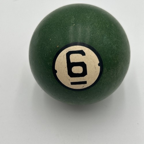 Vintage antique clay billiard - clay,