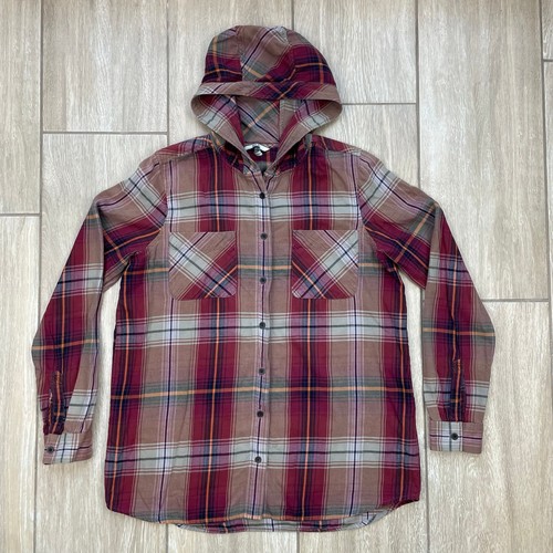 Bke hooded flannel - bke,