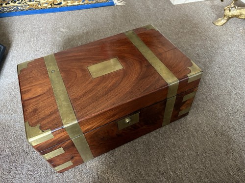 Victorian mahogany writing - victorian,