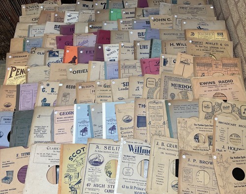 Over 100 original 78rpm - over,