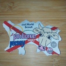 UK Scouting 21st World Scout Jamboree Jersey Contingent 2007 Uniform Badge 