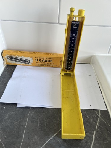 Vintage monument gauge - monument, u