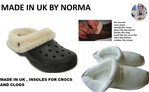 Crocs insoles fur furry croc - insoles,