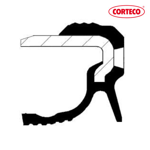 Shaft seal crankshaft corteco - seal,,