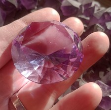 PURPLE Diamond Shaped Large