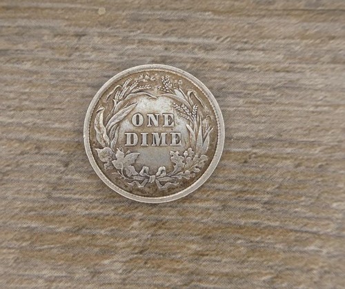 Original 1893 barber silver - original, us