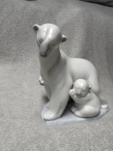 Lladro polar bear and - polar,