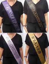 Personalised  Luxury  Graduation , Competition,Dance schools & Pageant Sashes