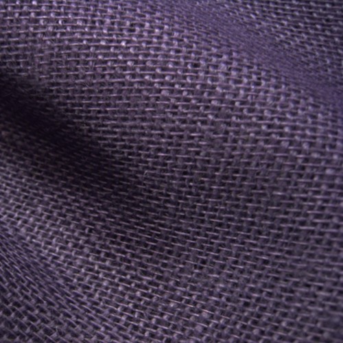 Purple hessian fabric soft - purple,