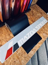 MAZDA SPEED  black Sunstrip /