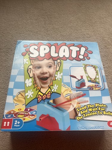 Pie face cream splat - face,