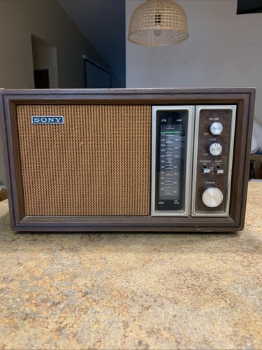 Vintage radio sony tfm 9450w - vintage,
