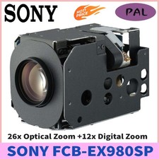 SONY FCB-EX980SP 26x Optical Zoom CCTV System Color Block Analog Camera Module