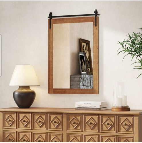 Farmhouse rustic bathroom wall - rustic,